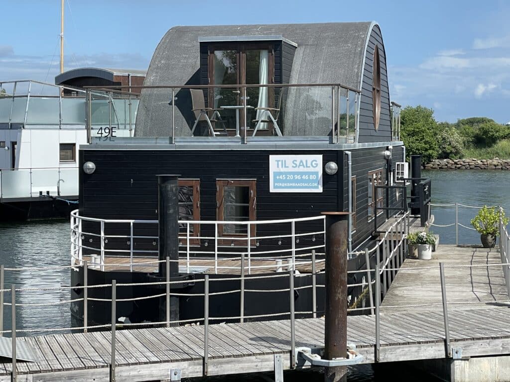 Husbåd 120 m2, beboelse